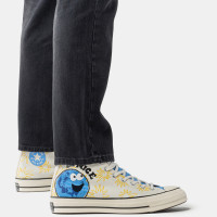 Converse Chuck 70 HI EGRET/UNIVERSITY BLUE/AMARILLO