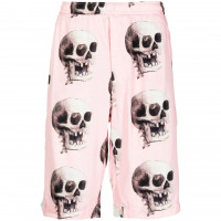 ENDLESS JOY Skull Shorts PINK