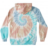 DC Dazed Hoodie J GOSSAMER PINK TIE DYE