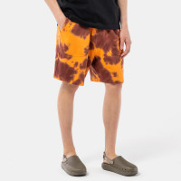 Perks And Mini Dreamz Dyed Terry Shorts BUSTED FIRE CRACKER