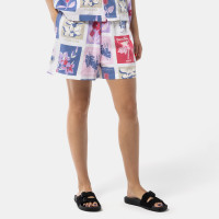 Carhartt WIP W' Verdanta Short VERDANTA PRINT, WHITE (HEAVY ENZYME WASH)
