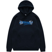 Alltimers Hell Demon Embroidered Hoodie NAVY