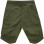 MAHARISHI 8143 U.S. Articulated Long Shorts Cotton Poplin 200 OLIVE OG-107F