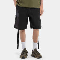 MAHARISHI 8087 BBC U.s. Cargo Snoshorts Summer Polycotton BLACK