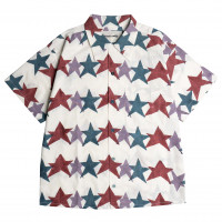 STORY mfg Shore Shirt STAR BLOCK PRINT