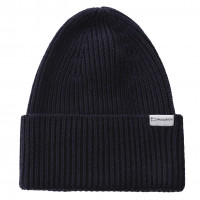 Woolrich Ribbed Beanie DARK BLUE