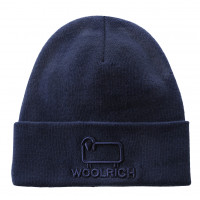 Woolrich Wool Beanie MELTON BLUE