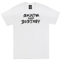 Thrasher Skate&destroy T-shirt White