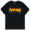 Thrasher Flame Logo BLACK