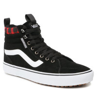 Vans MN Filmore HI Vansguard (suede) BLACK/RED PLAID