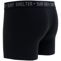 SURF SHELTER Rincon Boxer Brief BLACK