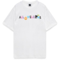 Good Morning Tapes Peace Dove SS TEE White