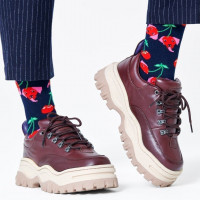 Happy Socks Cherry DOG Sock MULTI