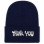 Thank You Block Letters Beanie ASSORTED