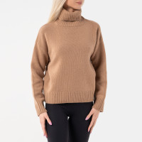 Sporty & Rich SRC Turtle Neck CAMEL