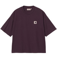 Carhartt WIP W' S/S Nelson T-shirt DARK PLUM (GARMENT DYED)