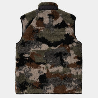 Carhartt WIP Prentis Vest Liner TRAIL JACQUARD, WOODLAND / BLACK
