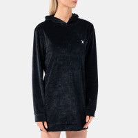 Hurley W Oceancare Poncho Dress caviar