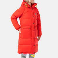 Fjallraven Expedition Long Down Parka W TRUE RED
