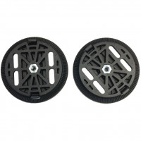 Nitro 2-bolt Disk SET BLACK