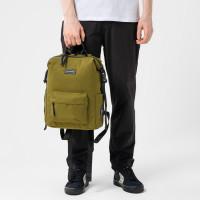 CONSIGNED Lamont M Front Pocket Backpack GREEN