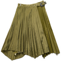 Andersson Bell Nicola Double Pleats Skirts KHAKI