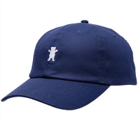 Grizzly OG Bear DAD HAT NAVY/WHITE
