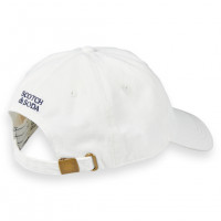 Scotch & Soda Twill Logo CAP White