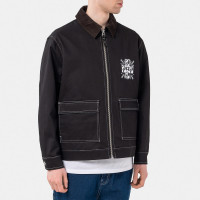 Pop Trading Company Full ZIP Jacket BLACK