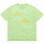 Engineered Garments Printed Cross Crew Neck T-shirt LIME - WHERE
