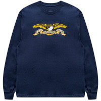 Anti-Hero L/S Eagle NVY/BRWN