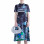 Perks And Mini Magnesium Sublimated Long Dress WATER BREATHING AOP
