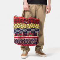 Engineered Garments Carry ALL Tote MULTI COLOR STRIPE HANDSTITCH