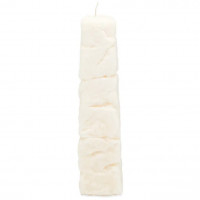 SATTA Tall Rock Candle Unscented Soy Wax