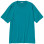 AURALEE Luster Plaiting TEE TEAL GREEN