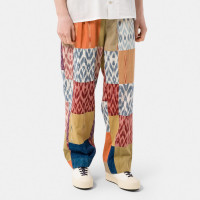 Karu Research Pleated Trouser Ikat Handloom Weaving MULTICOLOR