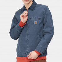 Carhartt WIP Detroit Jacket STORM BLUE / STORM BLUE (FADED)