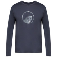 69slam Nathan L/S Rash TEE DARK GREY