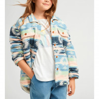 Roxy GET BUSY G JACKET Allure - Stripe_3
