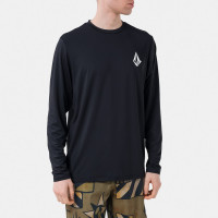 Volcom Taunt Long Sleeve Rashguard BLACK