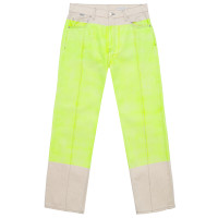 Noma t.d. Wide Jeans - Hand Paint NATURAL/ YELLOW