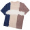 Noma t.d. Hand Dyed Twist TEE NAVY/GRAY/D.GRAY