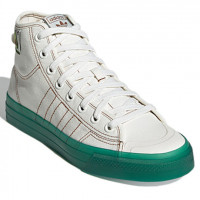 Adidas Nizza HI RF CORE WHITE/WILD SEPIA/COLLEGIATE GREEN