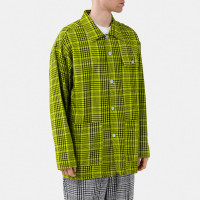Noma t.d. Gingham Check Coverall YELLOW