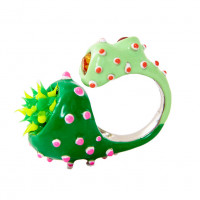Collina Strada CANDY POD RING GREEN