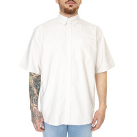 Carhartt WIP S/S Braxton Shirt WALL / WHITE