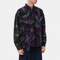 NEEDLES 7 Cuts Wide Shirt Uneven DYE ASSORTED