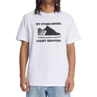 DC Bronze Court M Tees White