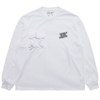 F/CE Fast-dry LS Utility TEE White