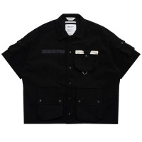 F/CE 7 Pockets Corduroy S/S Shirt BLACK